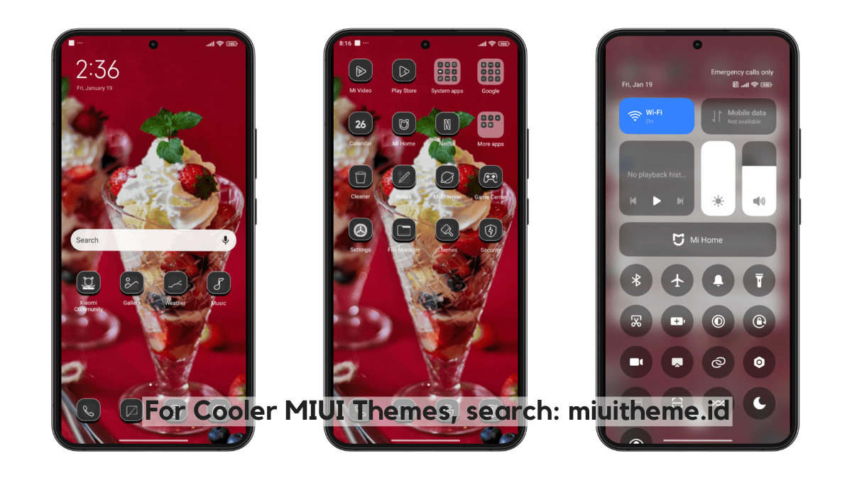 Ice Cream MIUI Theme