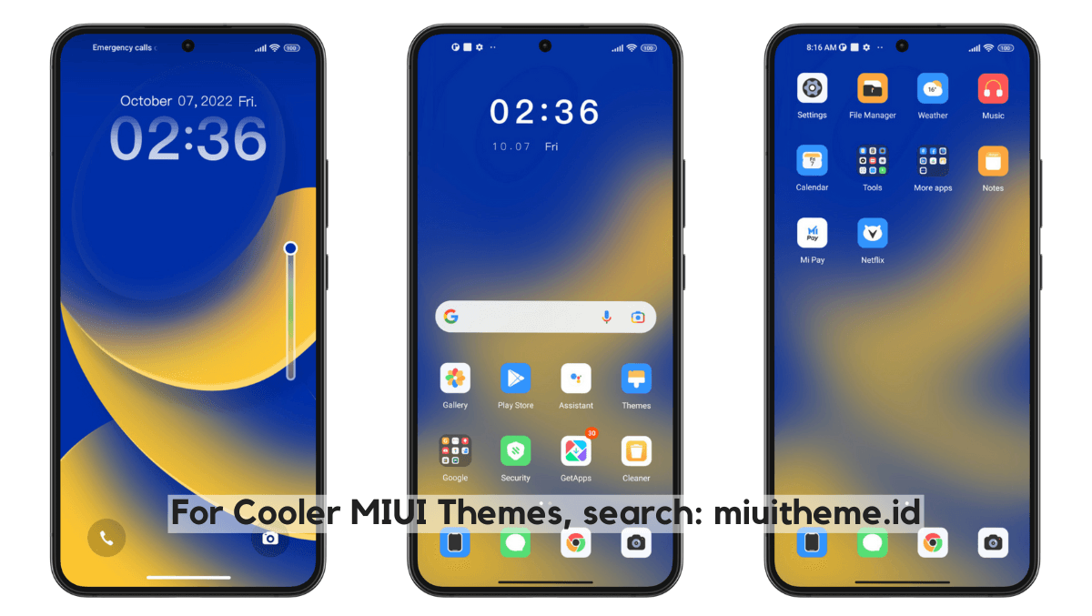 Klein A16 MIUI Theme
