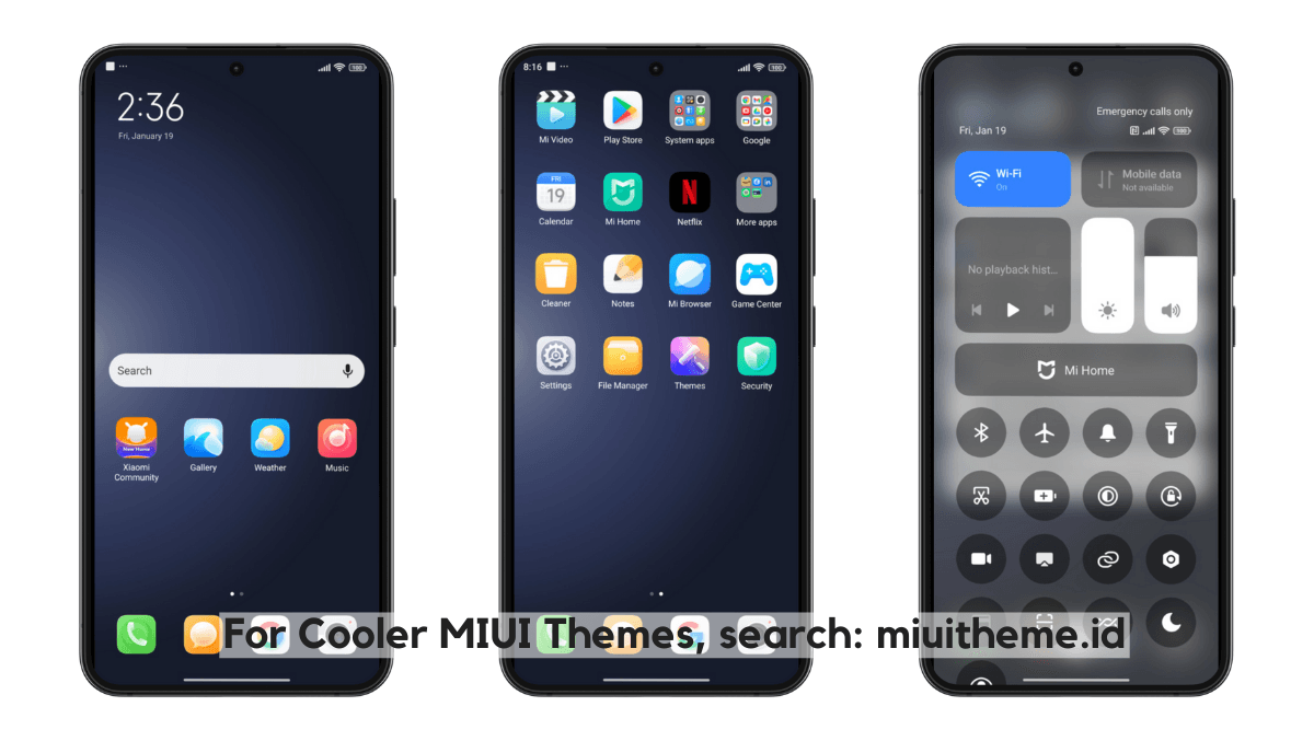 Mirage DARK MIUI Theme