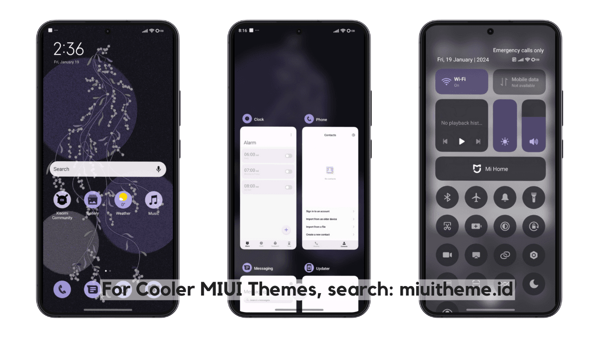 Pix Purple MIUI Theme