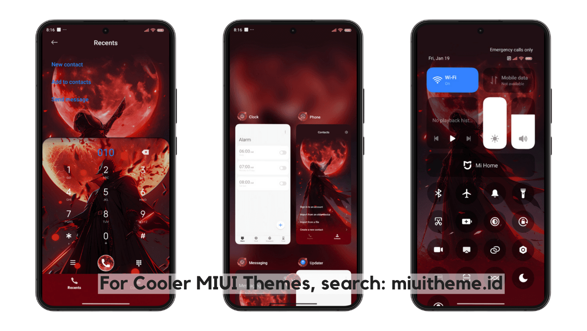 Upgrade alone MIUI Theme