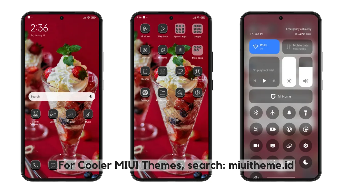 Ice Cream MIUI Theme