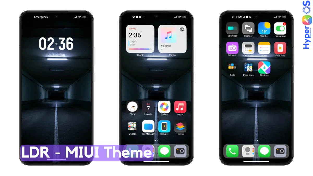 LDR MIUI Theme with iOS Experience LDR MIUI Theme with iOS Experience