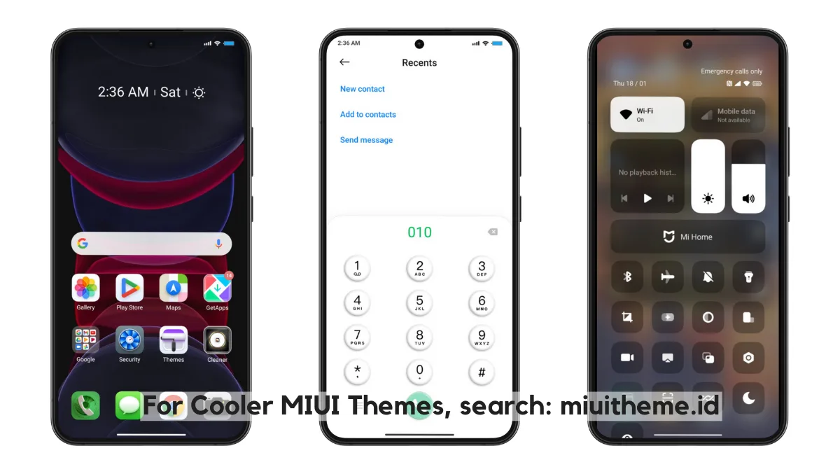 MacOS Big Sur MIUI Theme