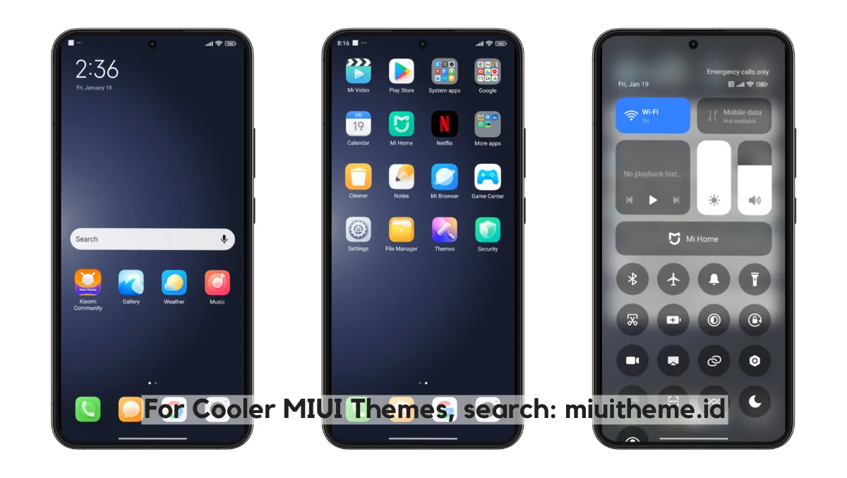Mirage DARK MIUI Theme