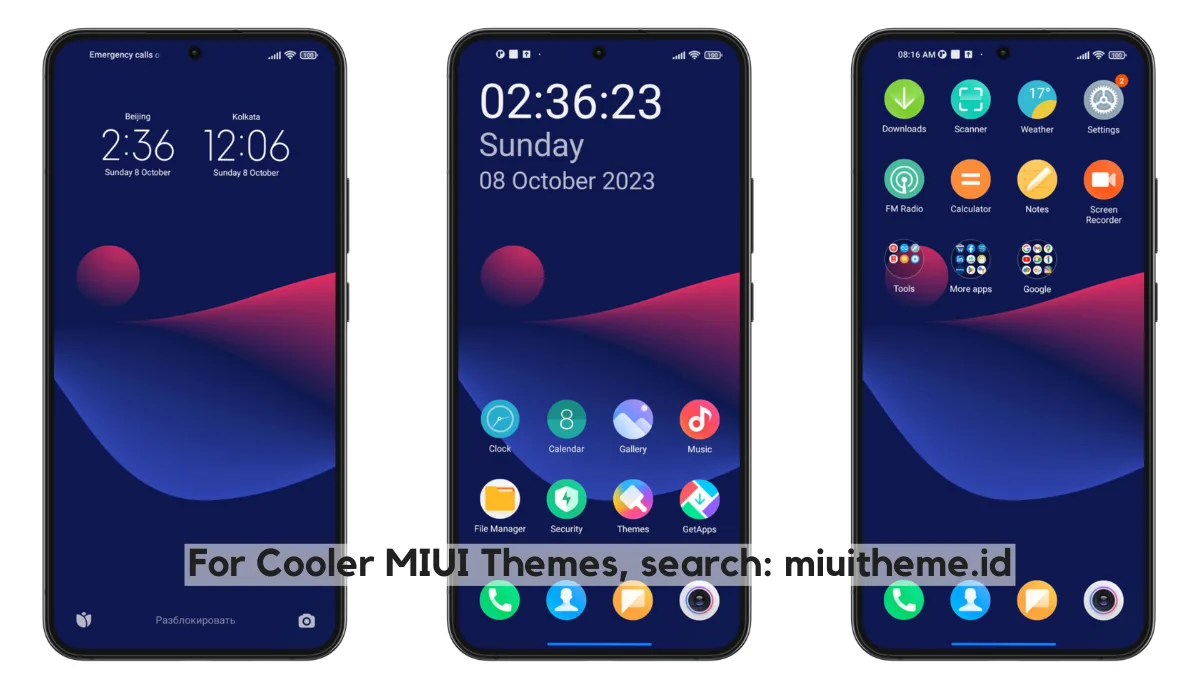 Nano Stok Mod MIUI Theme
