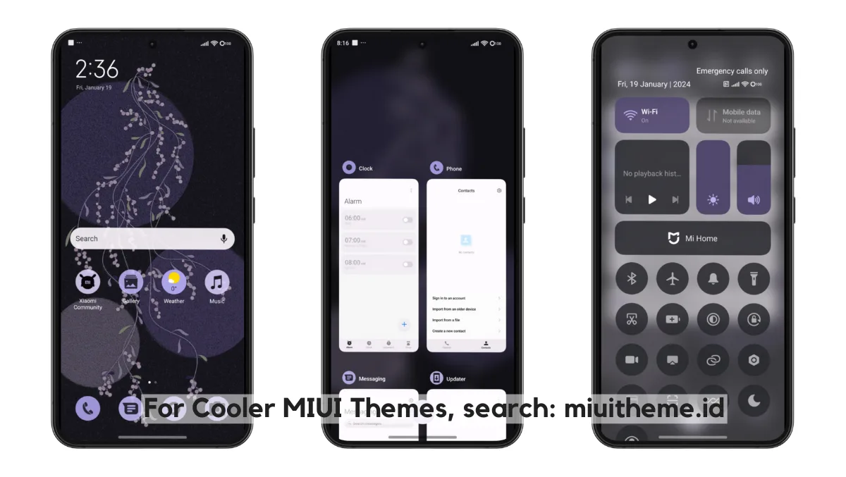 Pix Purple MIUI Theme