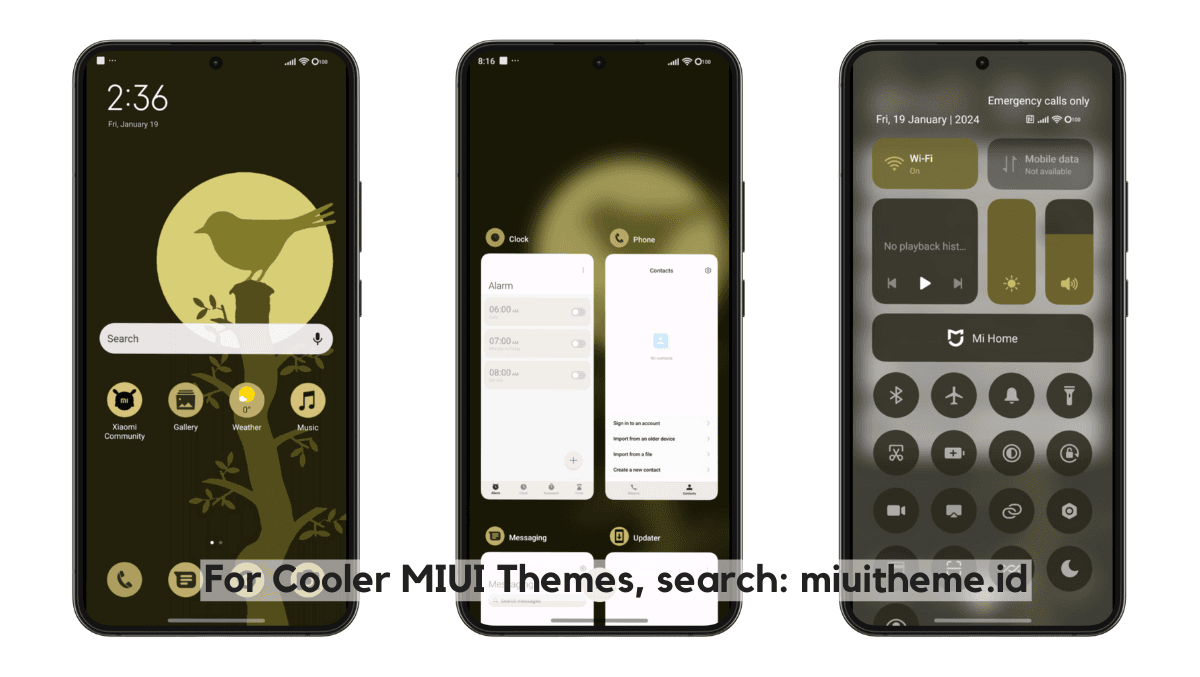 Pix Yellow MIUI Theme