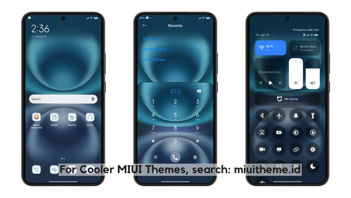 Purple Light MIUI Theme
