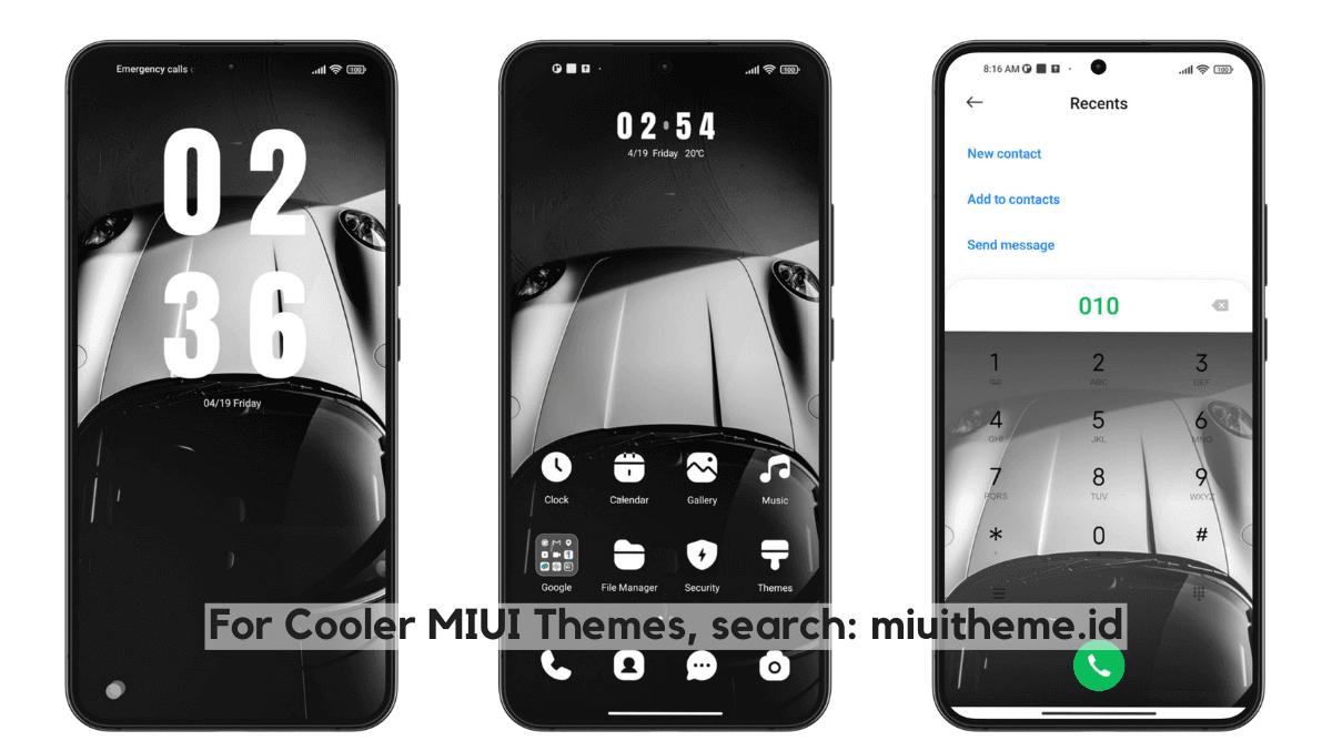 Shadow MIUI Theme