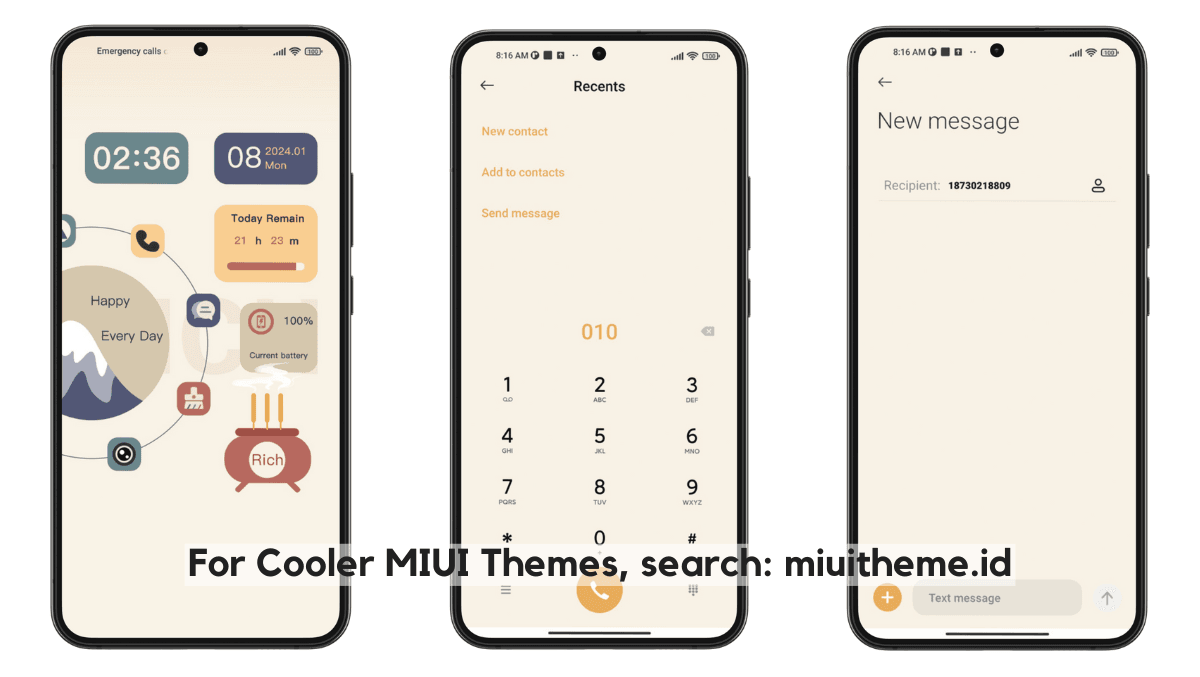 Sudden Wealth MIUI Theme