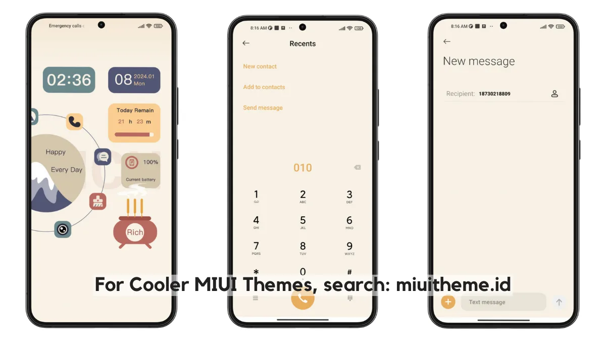 Sudden Wealth MIUI Theme
