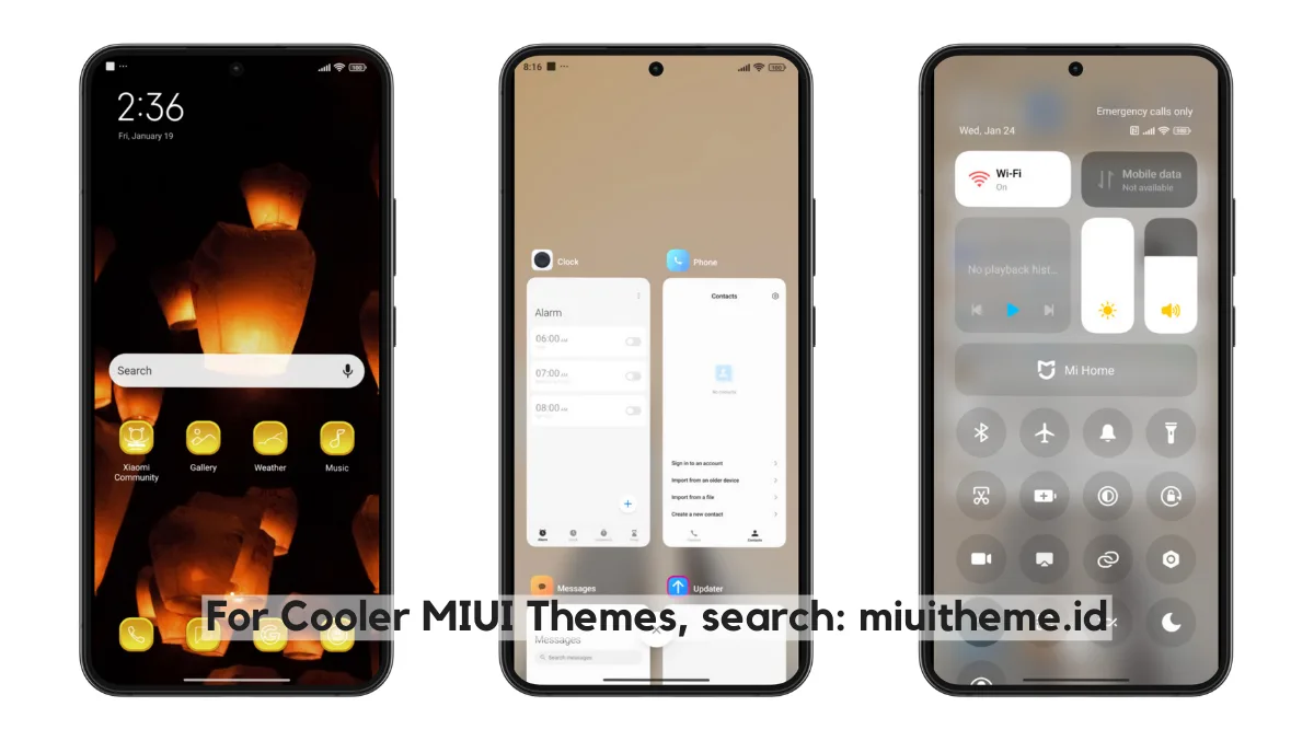 Sharp MIUI Theme